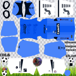 Atlético San Luis third kit 2020 dream league soccer