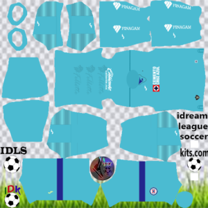 Cruz Azul third kit 2020 dream league soccer