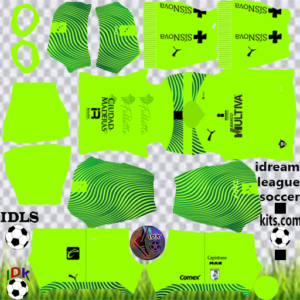 Querétaro FC gk away kit 2020 dream league soccer