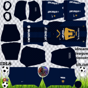 Pumas UNAM home kit 2020 dream league soccer