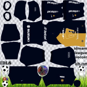 pumas unam kits dream league soccer