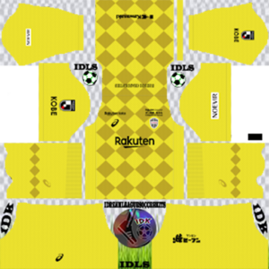Vissel Kobe FC gk home kit 2020 dream league soccer