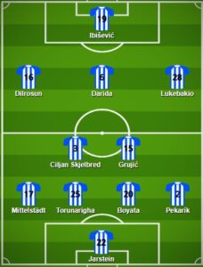 Hertha pes formation