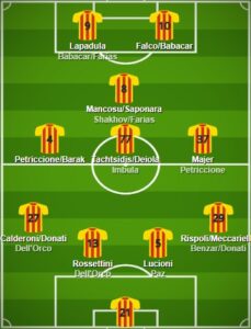 Lecce pes formation