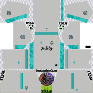 Seattle Sounders DLS Kit 2021 gk away For DLS19