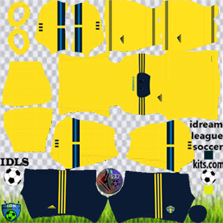 Sweden DLS Kits 2021 - Dream League Soccer 2021 Kits & Logos