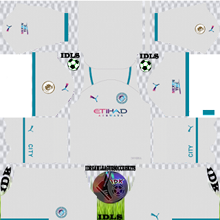 Manchester City DLS Kits 2022 - Dream League Soccer 2022 Kits & Logo