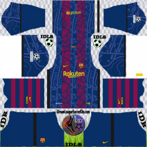 Barcelona dls kit 2022 UCL home