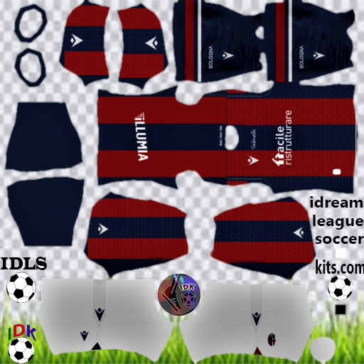 Bologna FC Pro League Soccer Kits 22/23 - Bologna FC PLS and PKS Kits