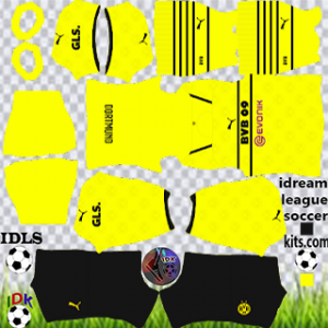 Borussia Dortmund third kit dls 2022