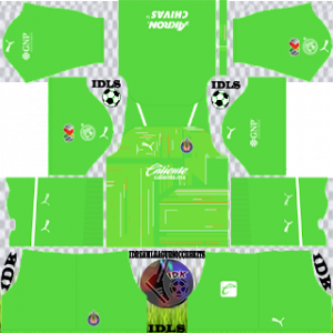 Chivas de Guadalajara DLS Kit 2022 gk de distância