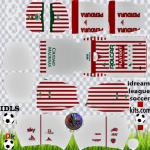 Club Necaxa DLS Kits 2022 – Dream League Soccer 2022 Kits & Logos