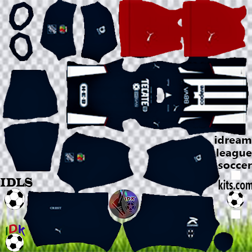 CF Monterrey DLS Kits 2022 Dream League Soccer 2022 Kits & Logos