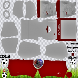 FC Spartak Moscow DLS Kits 2022-2023 Nike - Dream League Soccer Kits
