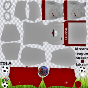 Make Spartak Moscow kit & logo dls22 - dream league soccer 2022