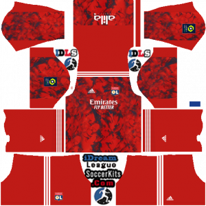 Olympique Lyon dls kit 2023 away