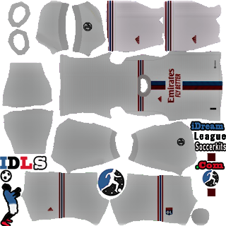 Olympique Lyonnais DLS Kits 2023 – DLS 2023 Kits và Logo