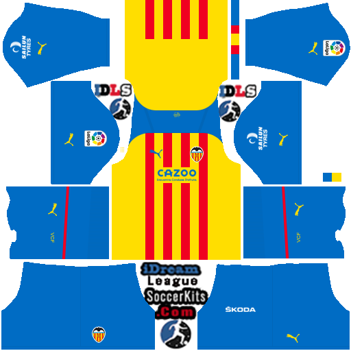 Valencia DLS Kits 2023 Dream League Soccer 2023 Kits
