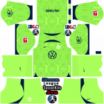 Wolfsburg FC DLS Kits 2023 – Dream League Soccer 2023 Kits