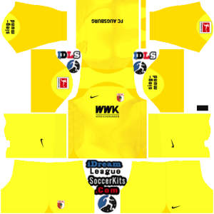 Augsburg FC dls kit 2023 gk home