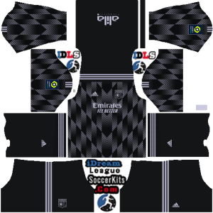 Olympique Lyonnais third dls kit 2023
