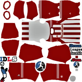 Olympiacos FC 2018-19 Dream League Soccer Kits & Logo