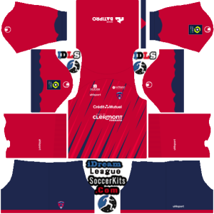Clermont FC DLS Kits 2023
