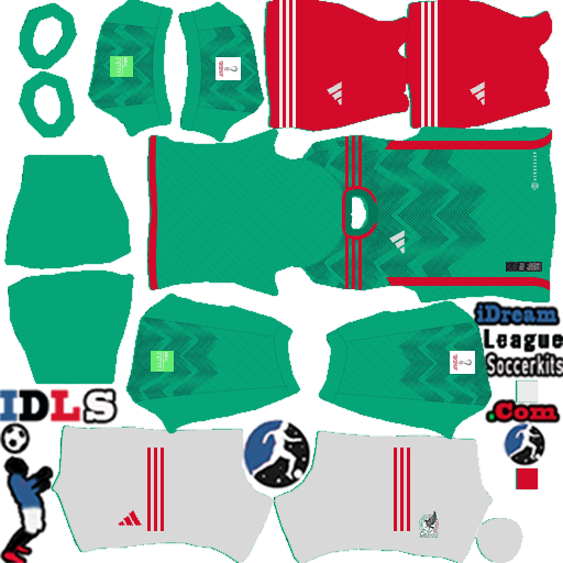 Mexico World Cup Dls Kits 2022 – Dream League Soccer 2022 Kits