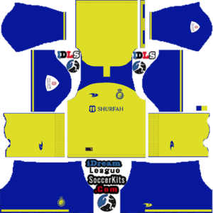 Al Nassr DLS Kits 2022-2023 Duneus - Dream League Soccer Kits in 2023