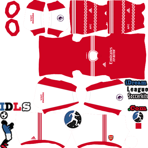 Arsenal 23/24 Kits for DLS 24