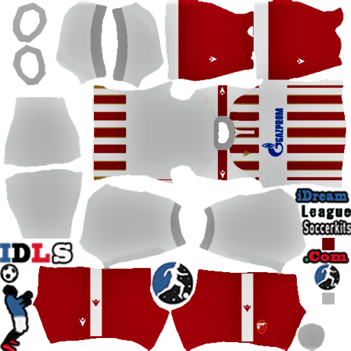 REQUESTED] FK Crvena zvezda 22-23. Home+Alternative, Away, 3rd & GkS X3.  (Kits by Mr Apex,barca4eva & Pesmaster).I done a tidy up & some additions  to the kits. : r/WEPES_Kits