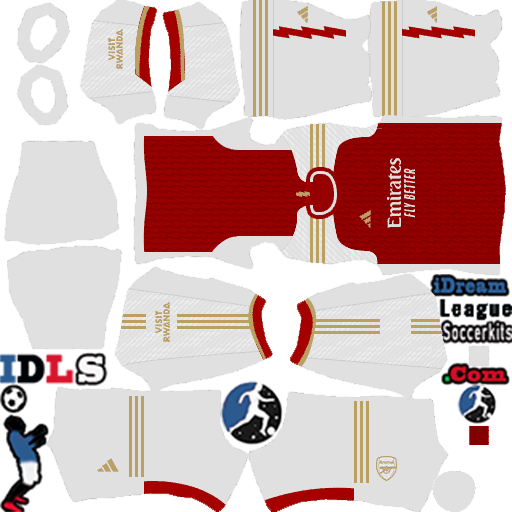 Arsenal DLS Kits 2024 Dream League Soccer 2024 Kits