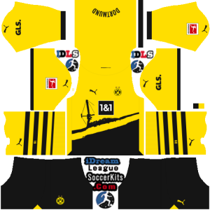 Borussia Dortmund dls kit 2024 home (temp1)