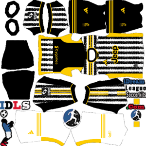 Juventus FC kit dls 2024 home1 (temp)