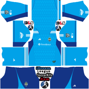 Seattle Sounders dls kit 2023 gk home