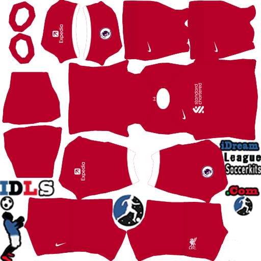 Liverpool FC 2023-24 Kits - DLS 19