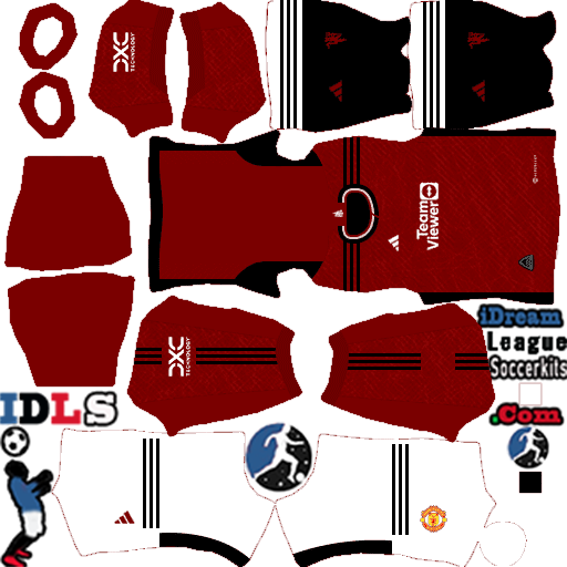 Manchester United DLS Kits 2024 Dream League Soccer 2024 Kits