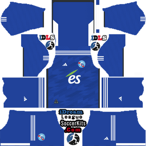 RC Strasbourg DLS Kits 2024 Dream League Soccer 2024 Kits