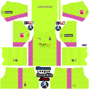 Borussia Monchengladbach dls kit 2024 gk away temp