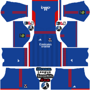 Olympique Lyon dls kit 2024 away temp
