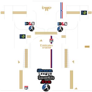 Olympique Lyon dls kit 2024 home temp3