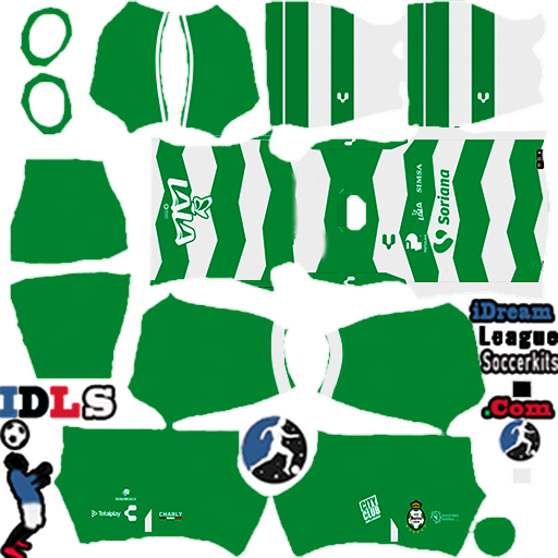 Santos Laguna DLS Kits 2024 Dream League Soccer 2024 Kits