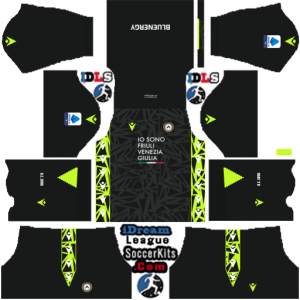 Udinese Calcio dls kit 2024 gk third temp