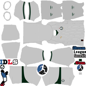 Palmeiras kit dls 2024 away (white shorts) temp