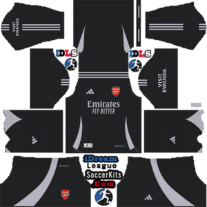 Arsenal FC dls kit 2025 away