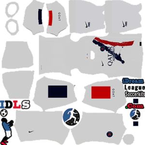 Paris Saint Germain F.C kit dls 2025 away