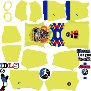 Club América kit dls 2024 champions jersey temp