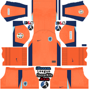 Netherlands Uefa Euro DLS Kits 2024