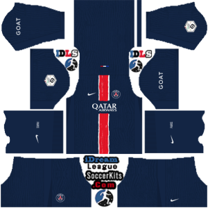 Paris Saint Germain FC dls kit 2025 home