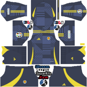 Scotland Uefa Euro DLS Kits 2024